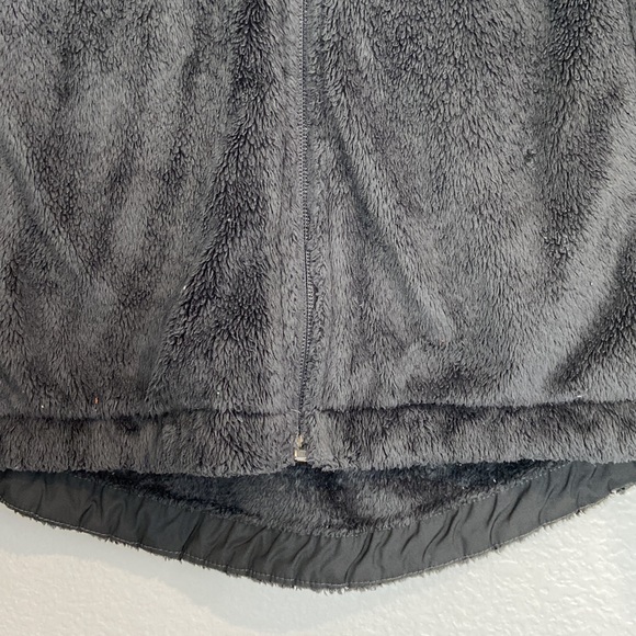 North Face Osito Full Zip Fleece Jacket Gray - Picture 8 of 16